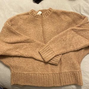 Worn super soft aritzia the group babaton sweater in caramel color